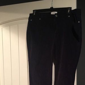 Crown and ivy corduroys navy